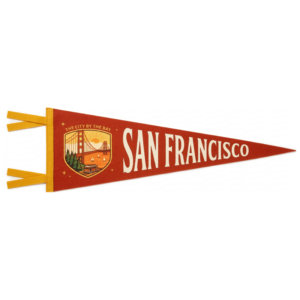 city flag wall decor – san diego, california