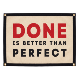 work & life flag wall decor – sometimes you win sometimes you learn (複製)