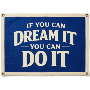 kids & nursery flag wall decor – if you can dream it you can do it